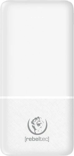 Powerbank Rebeltec P10 10,000 mAh, 10W, Bardhë