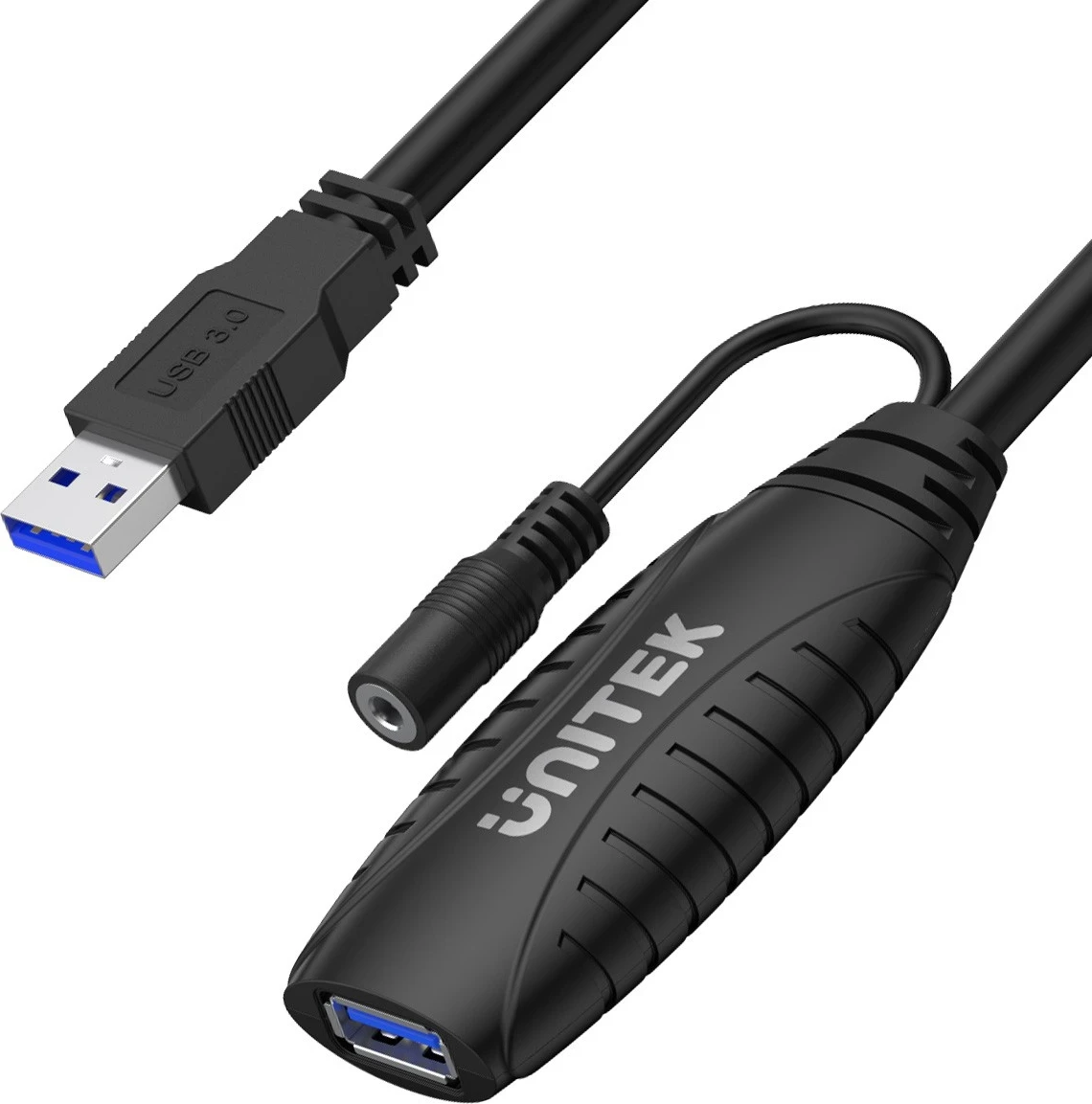 Kabllo USB Unitek, 15m, e zezë 