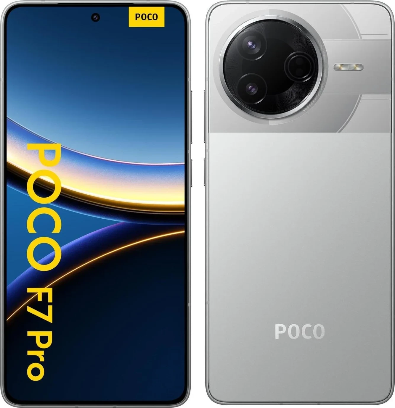 Celular Xiaomi POCO F7 Pro 12/512GB, Srebrny