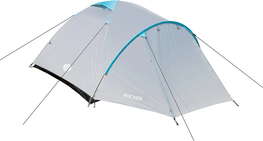 Tendë kampingu NILS eXtreme ROCKER NC6013, për 3 persona, hiri