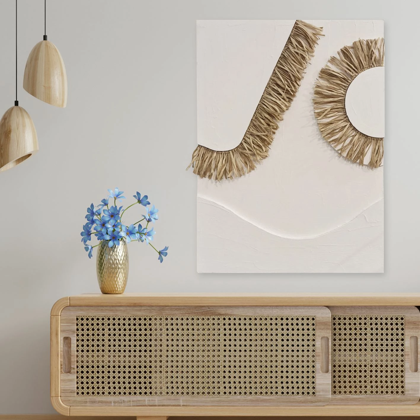 Pikturë dekorative me vaj, Wallity, RF8982 - 100x140cm