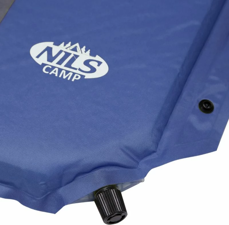 Dyshek vetë-fryrës me jastëk Nils Extreme NC4349, blu-gri