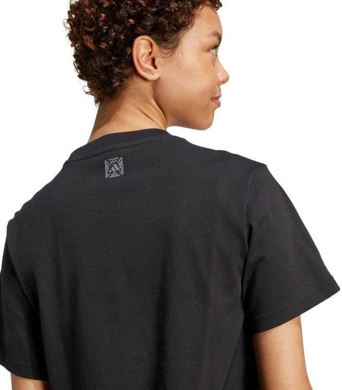 Maicë për femra adidas, e zezë