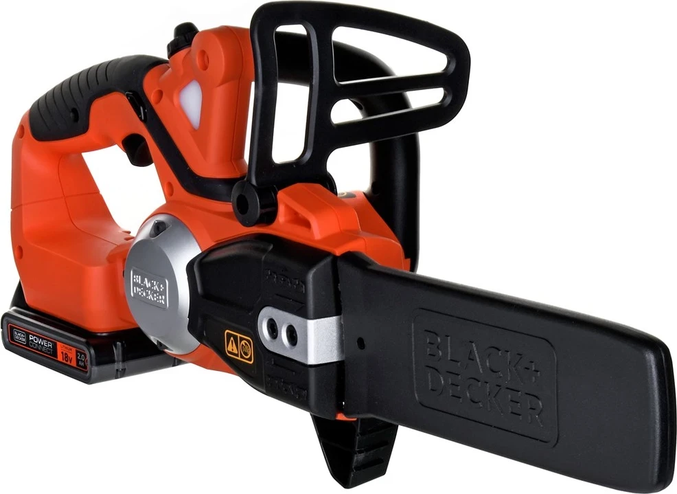 Sharrë me bateri Black & Decker GKC1820L20, e zezë dhe portokalli