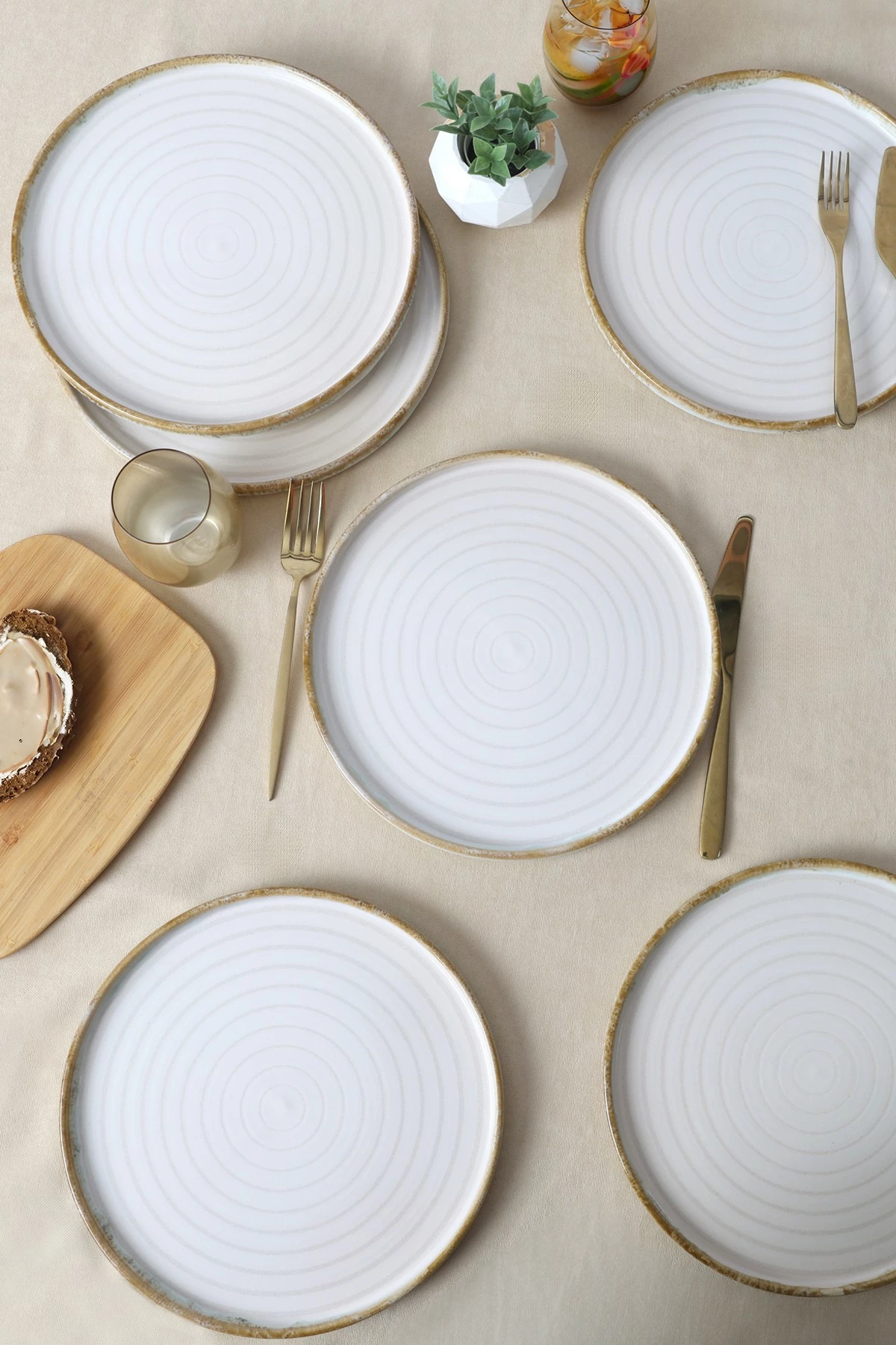 Set pjatash shërbimi (6 copë), Hermia Concept, X00018268