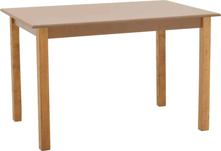 Tavolinë Zolenio dru ahu me sipërfaqe MDF ngjyrë arre 120x80x76cm