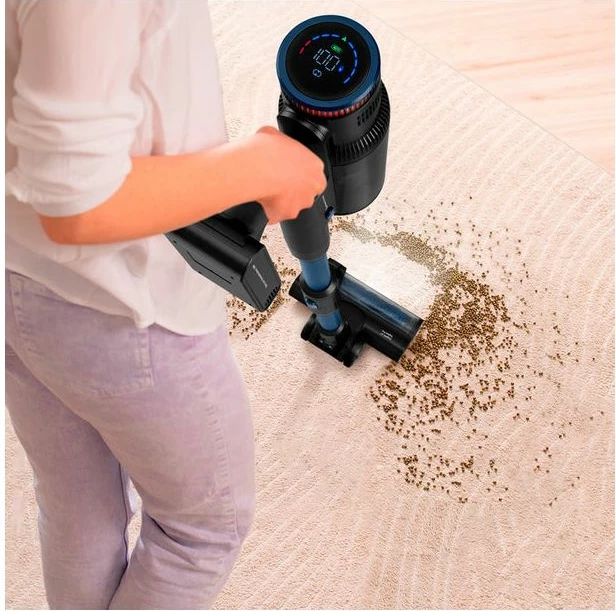 Fshesë me korrent vertikale pa kabllo UFESA Inspire U7 Digital Pro 500 W, 29.6 V, 0.6 L, blu/e zezë