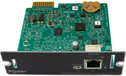 Kartë menaxhimi rrjeti, APC AP9640 Network Management Card 3, për Smart-UPS me SmartSlot, Gigabit Ethernet