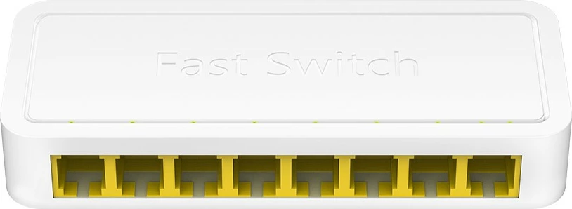 Switch Cudy FS108D, Fast Ethernet (10/100), bardhë