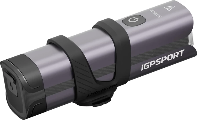 Dritë inteligjente për biçikletë iGPSPORT VS1200S, 4000 mAh, 1200 lumen, IPX6, E zezë