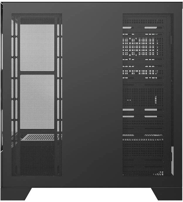 Kasë Darkflash DY451 PRO, Midi Tower, ARGB, panel xhami, e zezë, me 1 ventilator