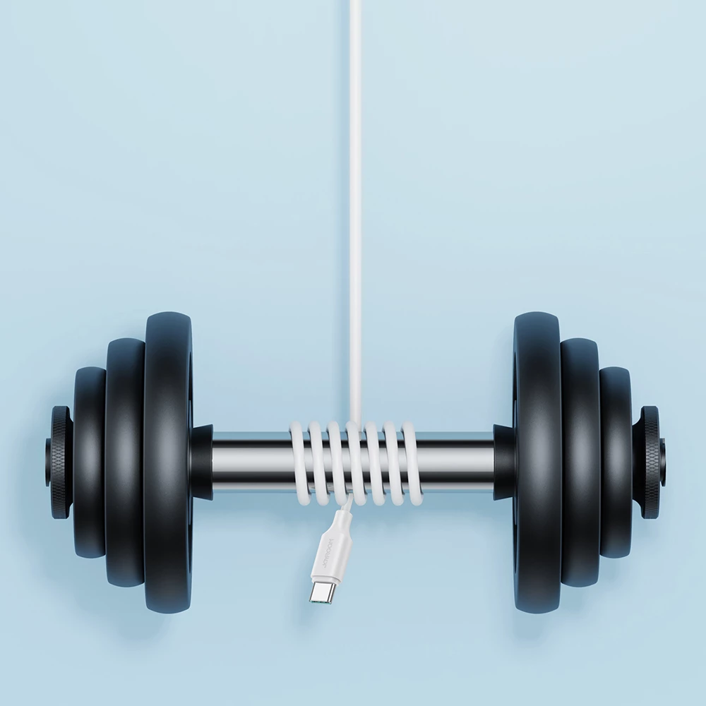 Kabllo Joyroom Long-Lasting Series A9 USB-A / USB-C, 1m, 3A, Bardhë