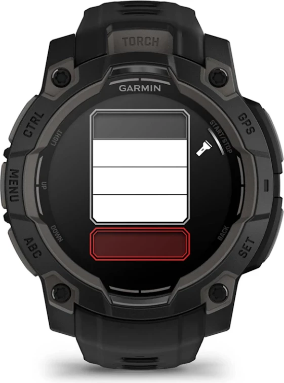Smartwatch Garmin Instinct® 3 AMOLED, Black, 45 mm