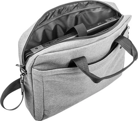 Çantë laptopi Natec Mustela NTO-0766, 15.6", Najlon, Gri