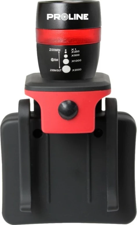 Lampë koke PROLINE 51031 LED CREE XPE 135 lm, 3x AAA, e kuqe/zezë
