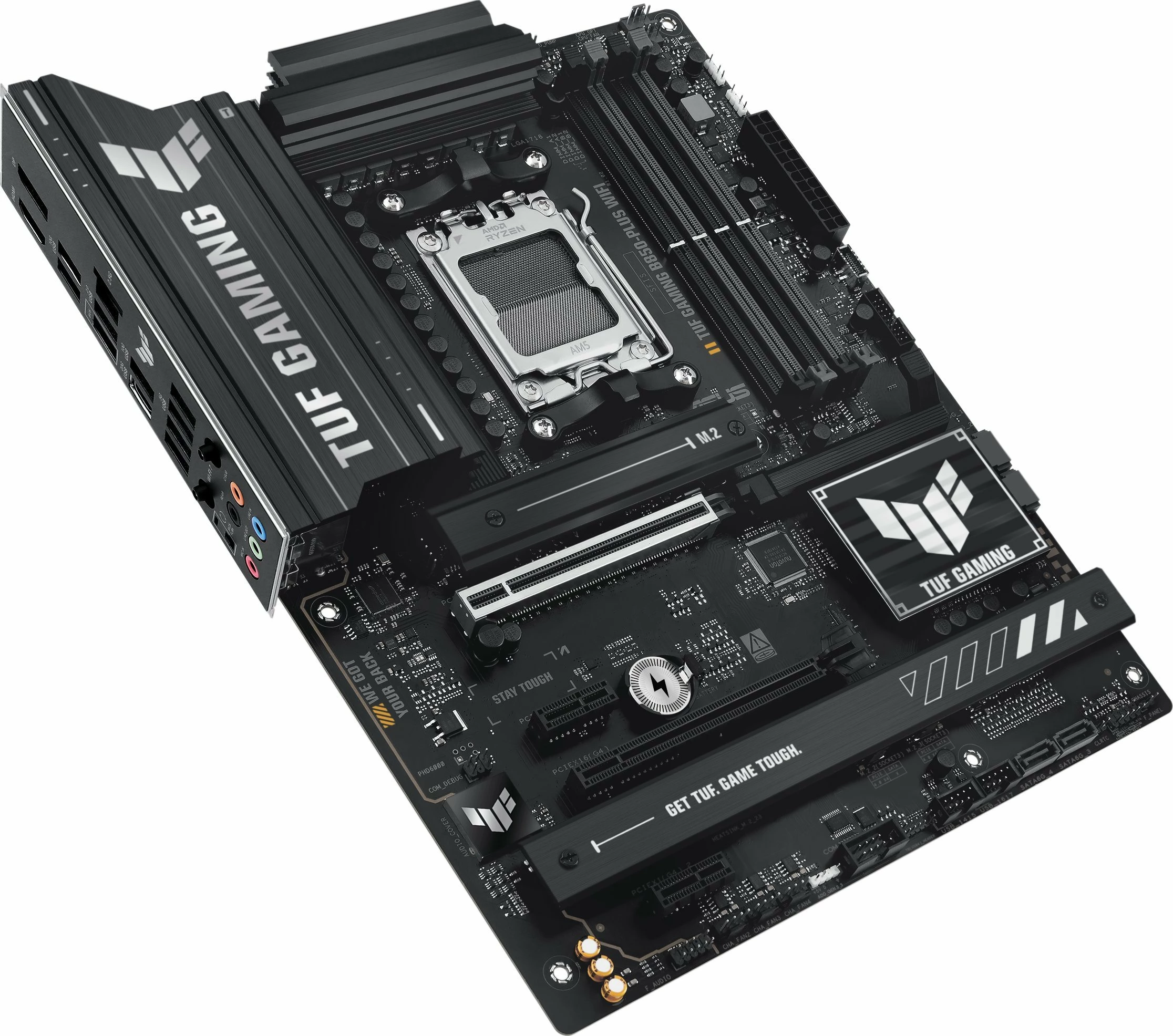 Pllakë amë Asus TUF GAMING B850-PLUS WIFI, AM5, ATX, DDR5, Wi‑Fi 7