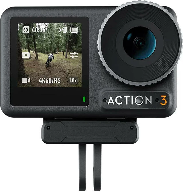 Adapter magnetik dy kthetra për kamera sportive Telesin OA-TPM-T04, për DJI Osmo Action 4/3, i zi