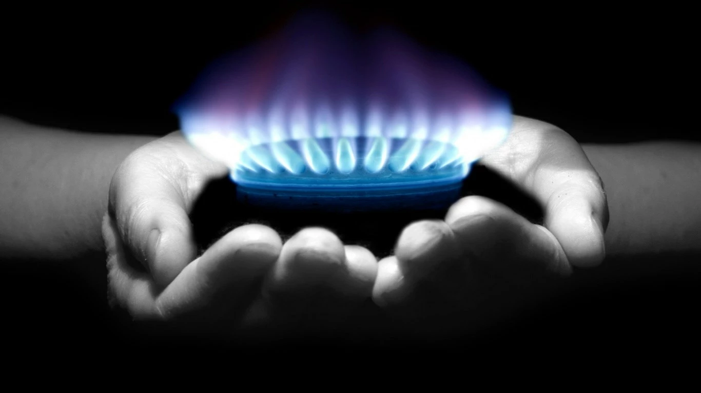 MPM 45-GMH-16 E zezë e integruar 45 cm 3 zona me gaz