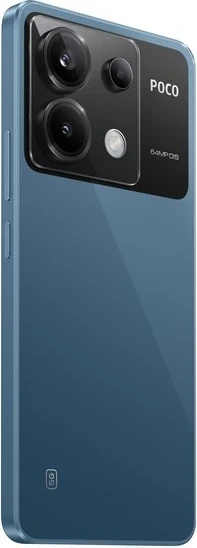 Celular POCO X6 5G, 12GB RAM, 256GB memorje, blu