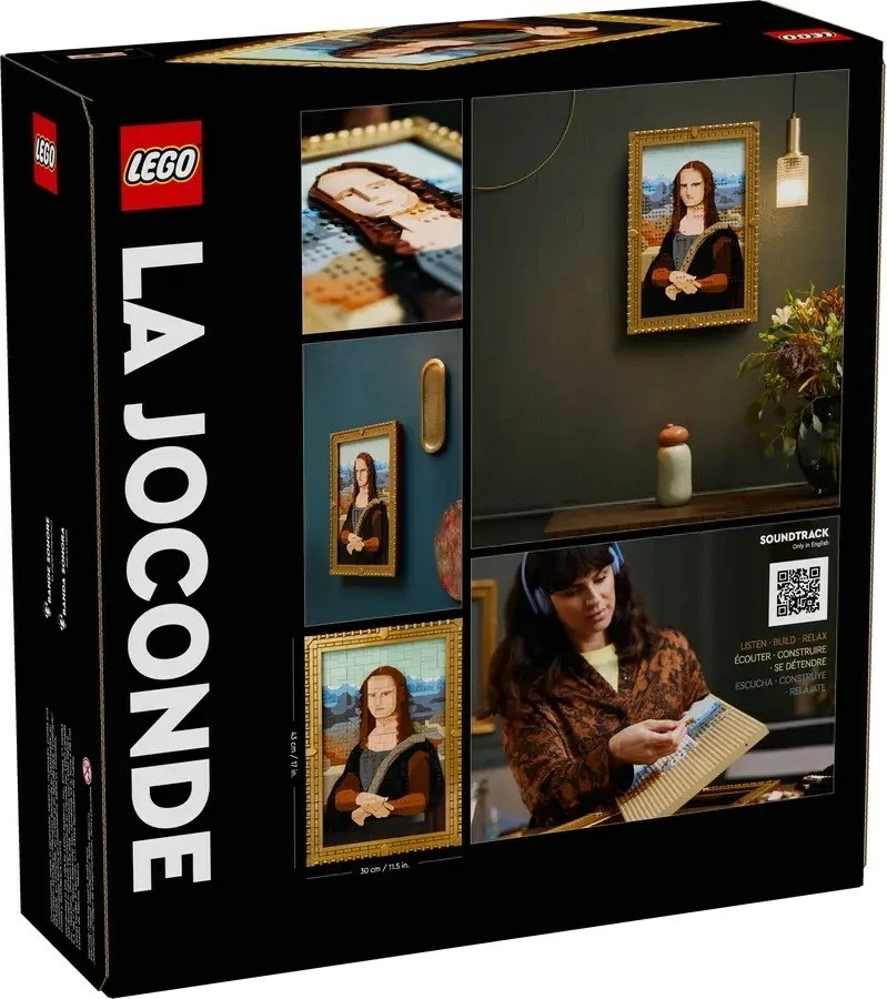 Set LEGO ART Mona Lisa, për të rritur, 18+
