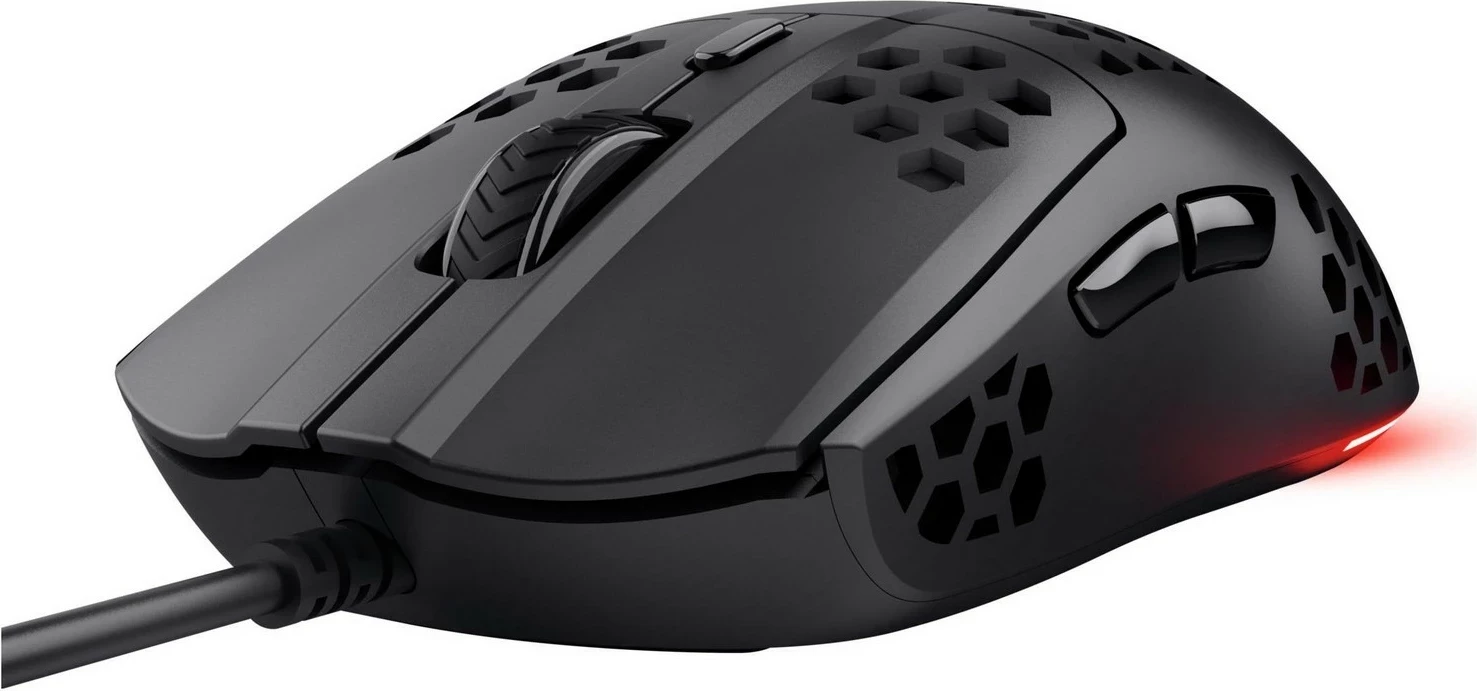 Maus Trust GXT 928 HELOX RGB, 6400 DPI, 6 butona, i zi