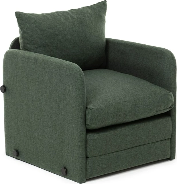 Krevat-karrige një vendësh, Saga Single, ngjyrë e gjelbër