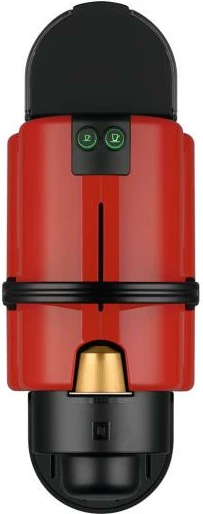 Aparat kafeje me kapsula, Krups, Nespresso Inissia XN1005, 19 bar, depo uji 0.7 L, e kuqe