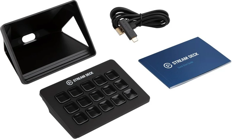 Kontroller Elgato Stream Deck MK.2, 15 butona, 118mm, 84mm, e zezë