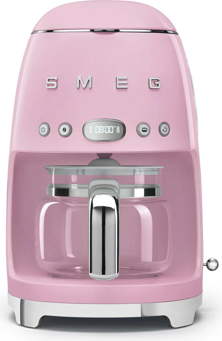 Aparat kafe SMEG DCF02PKEU, stil i viteve '50, rozë