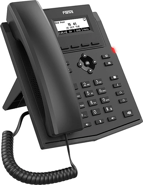 Telefon IP Fanvil X301W, 2 linja SIP, Wi-Fi, ekran 2.3 inç, i zi