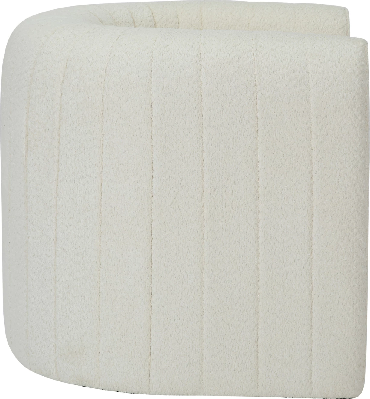 Karrige RIKER FH9682.04 kornizë metali - pëlhurë e bardhë 92x74x69H cm