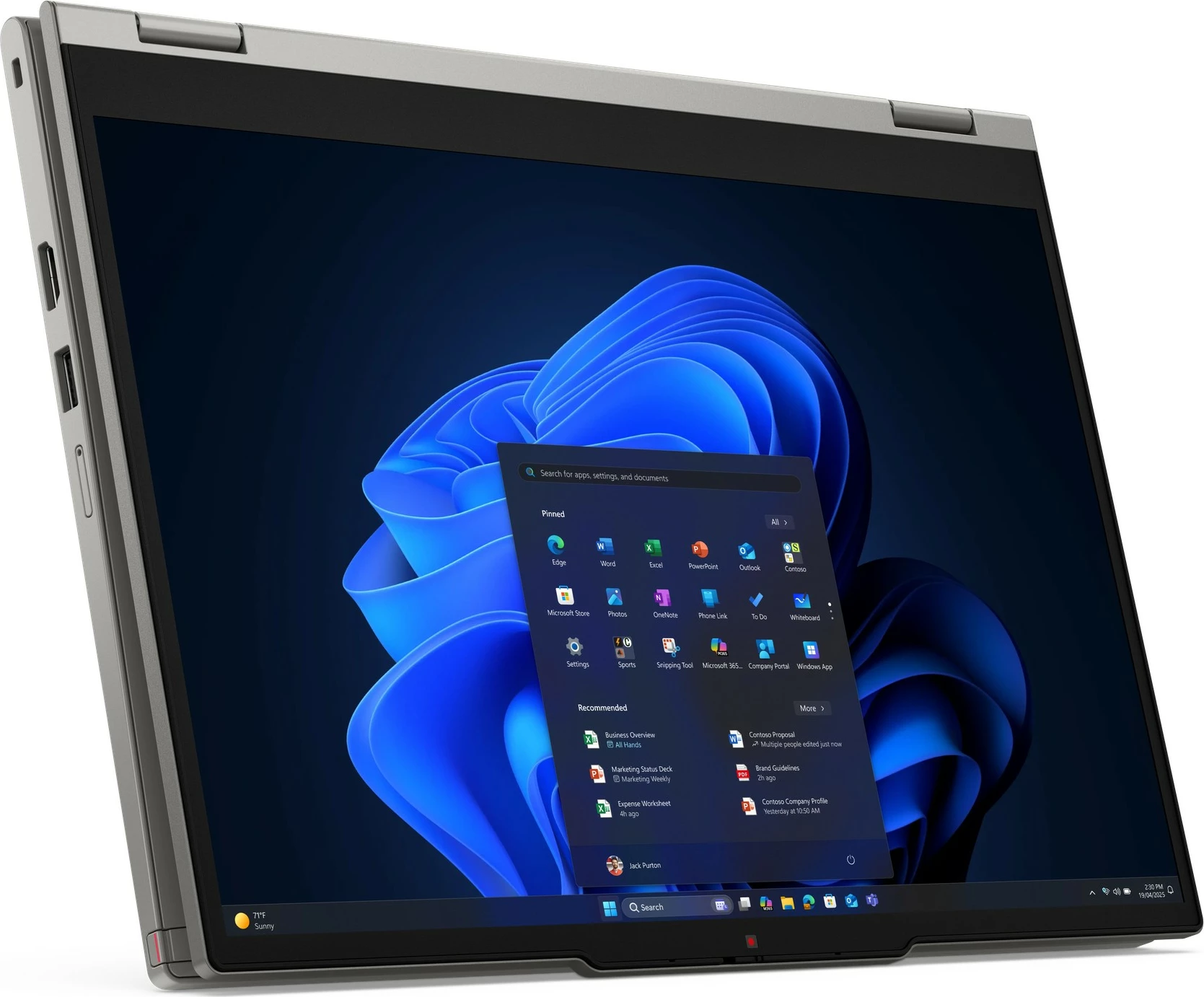 Kompjuter Lenovo ThinkPad L13 2in1, AMD Ryzen 5 PRO, 16GB RAM, 512GB SSD, 13 inç, gri