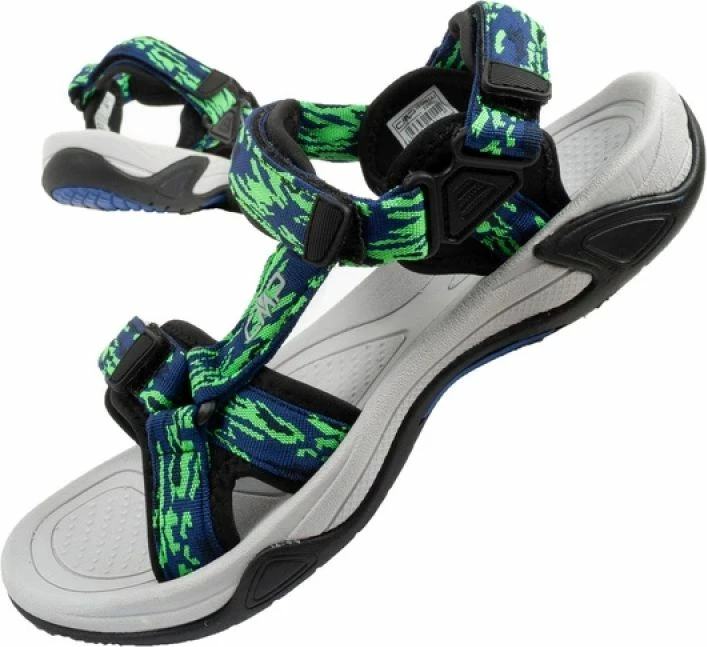 Sandale për fëmijë CMP, navy blue/green