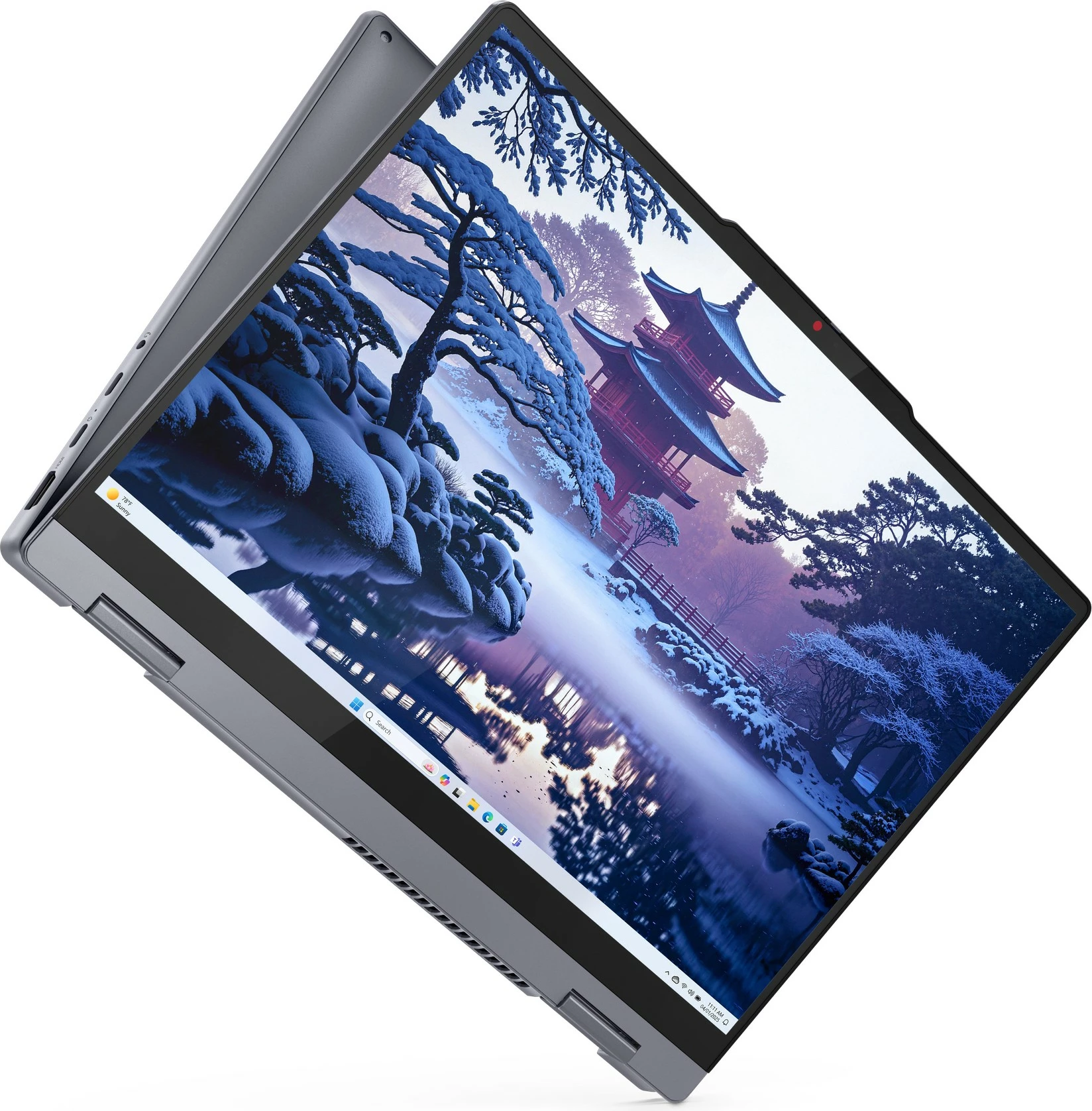 Laptop Lenovo IdeaPad 5 2-in-1 14IAL10, Core Ultra 5 225H, 16GB/512GB SSD, 14" Touch, Luna Grey