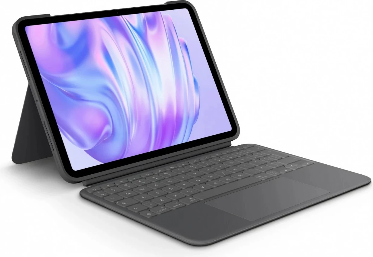 Mbështjellës me tastierë Logitech Combo Touch për iPad Pro 11 M4, Graphite