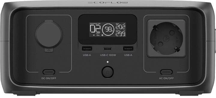 Stacion portativ energjie EcoFlow RIVER 3, 245 Wh, 300 W, i zi