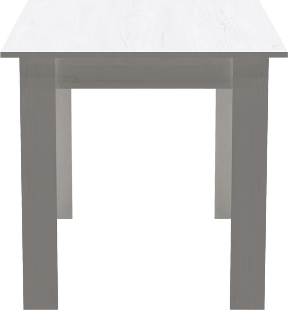 Set tavoline me karrige për ngrënie, 5 pjesë, Manka-Aurora I, e bardhë, 110x80x77cm