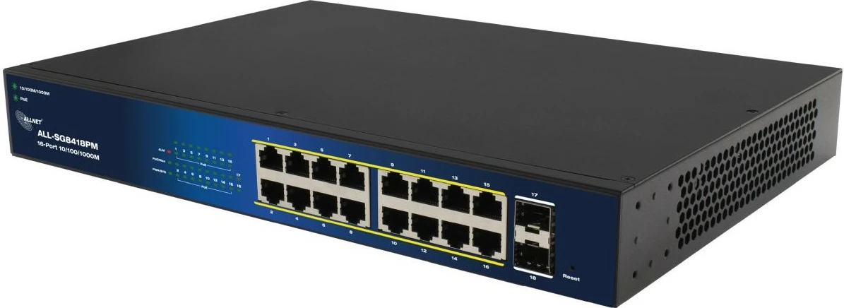 Switch Allnet ALL-SG8418PM POE M