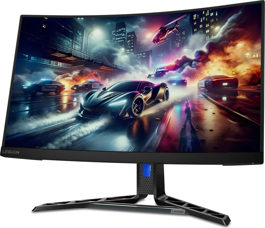 Monitor Lenovo Legion R27qc-30, 27", Quad HD, 180 Hz, Raven Black