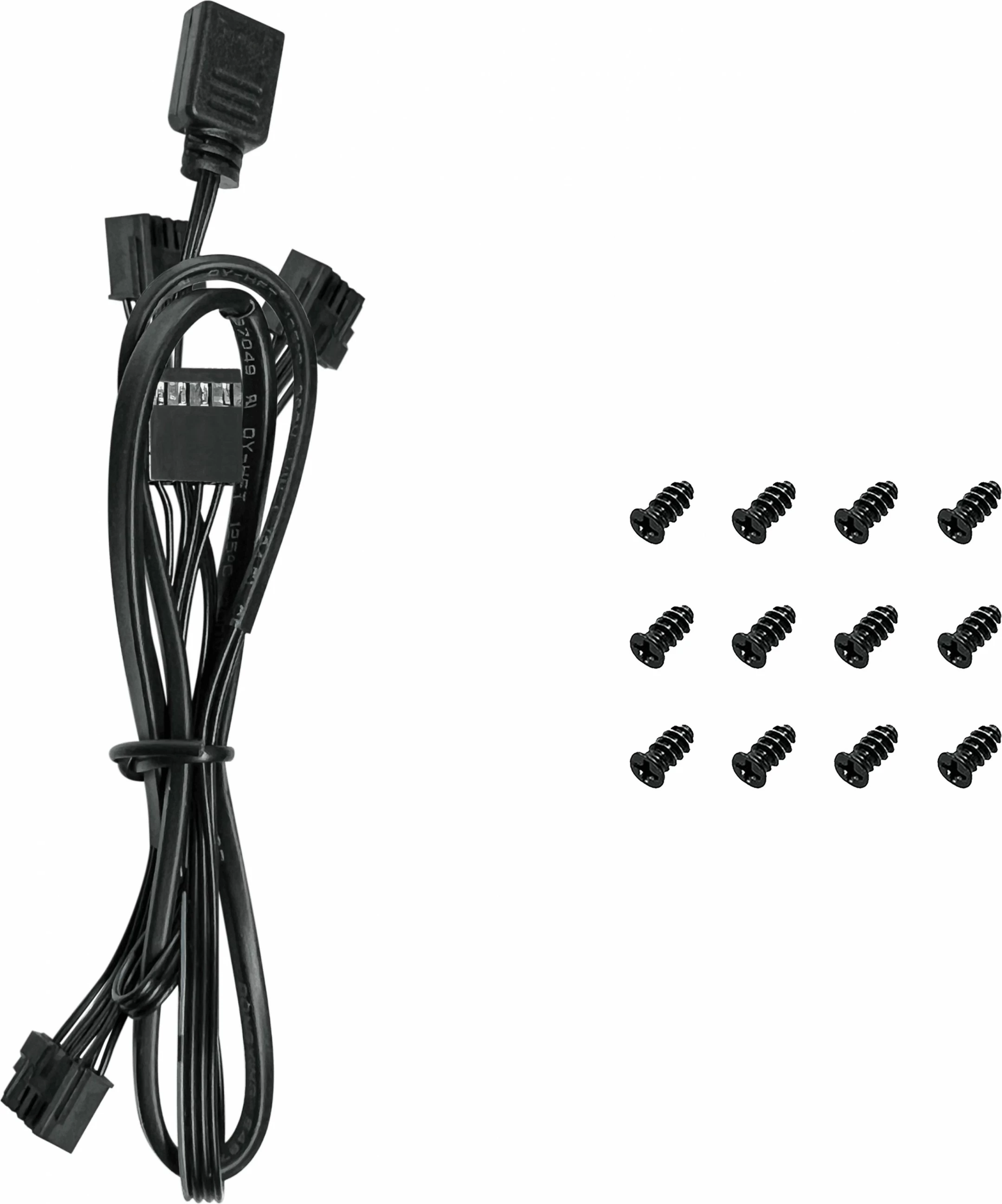 Ventilator kase Deepcool FL12-3 in 1, 12 cm, LED, i zi