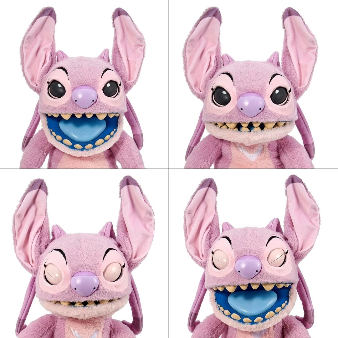 Maskotë interaktive WOW Stuff Disney Real FX Angel, rozë