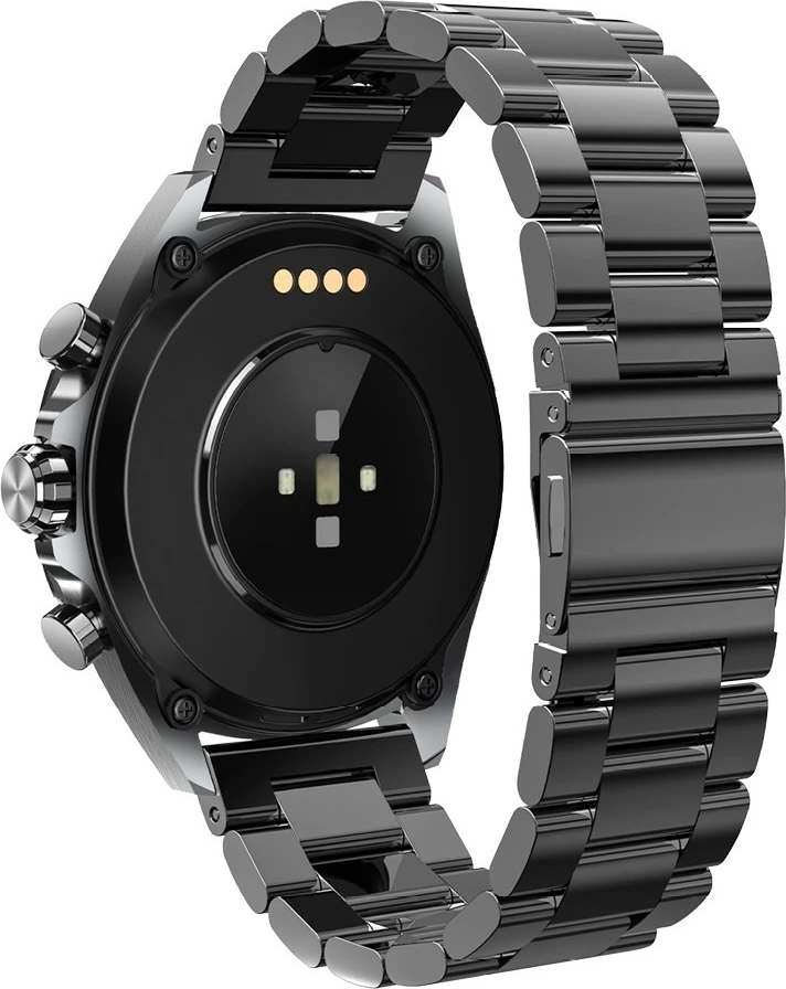 Smartwatch bea-fon 501, AMOLED 1.43", GPS, Black Metal