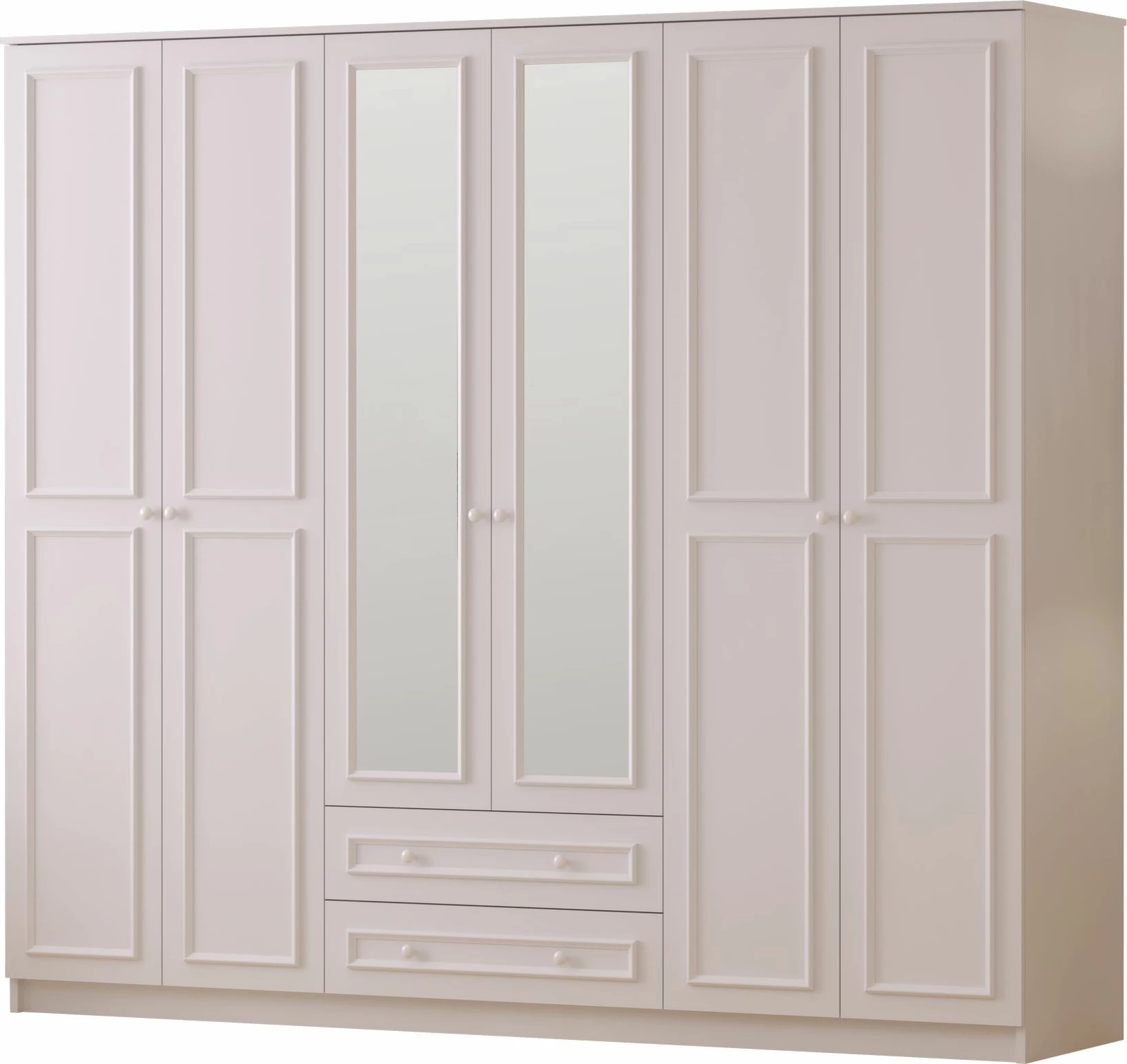 Dollap Skye Decor, ngjyrë e bardhë mat, RB-186-04