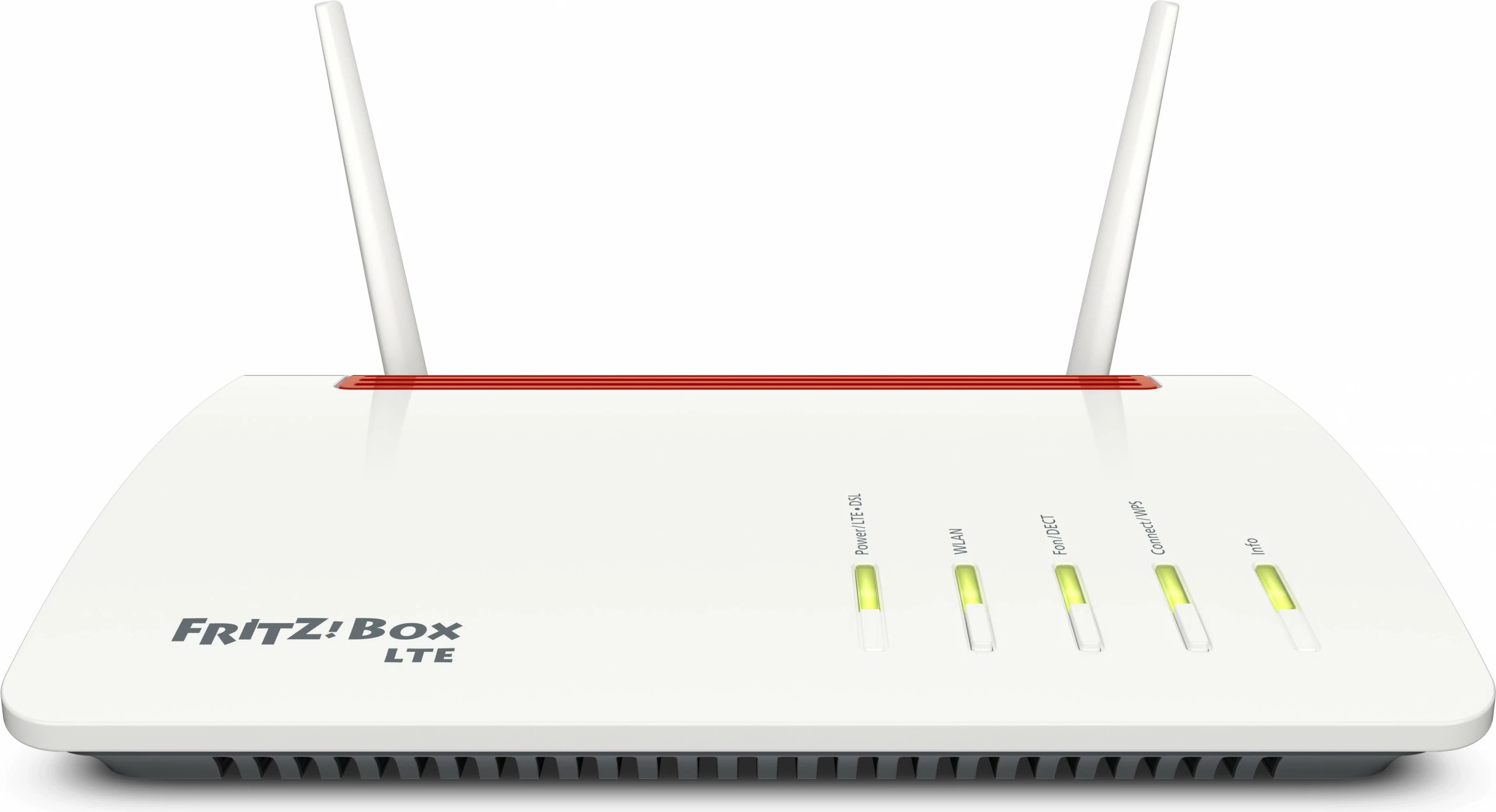 Router tavoline AVM FRITZ!Box 6890 LTE, Wi-Fi 5, Dual-band, Ethernet LAN, 3G, 4G, Zi, Kuq, Bardhë