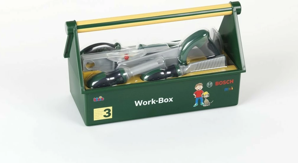 Set lojërash Bosch Theo Klein 8573, 3 vjet, Gjelbër, Gri