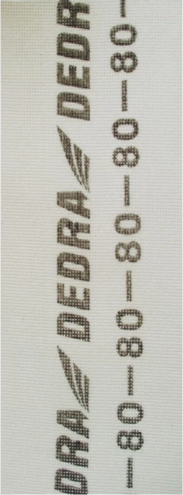 Rrjetë gërryese Dedra 1541-080, 105x280mm, granulacion 80, e bardhë