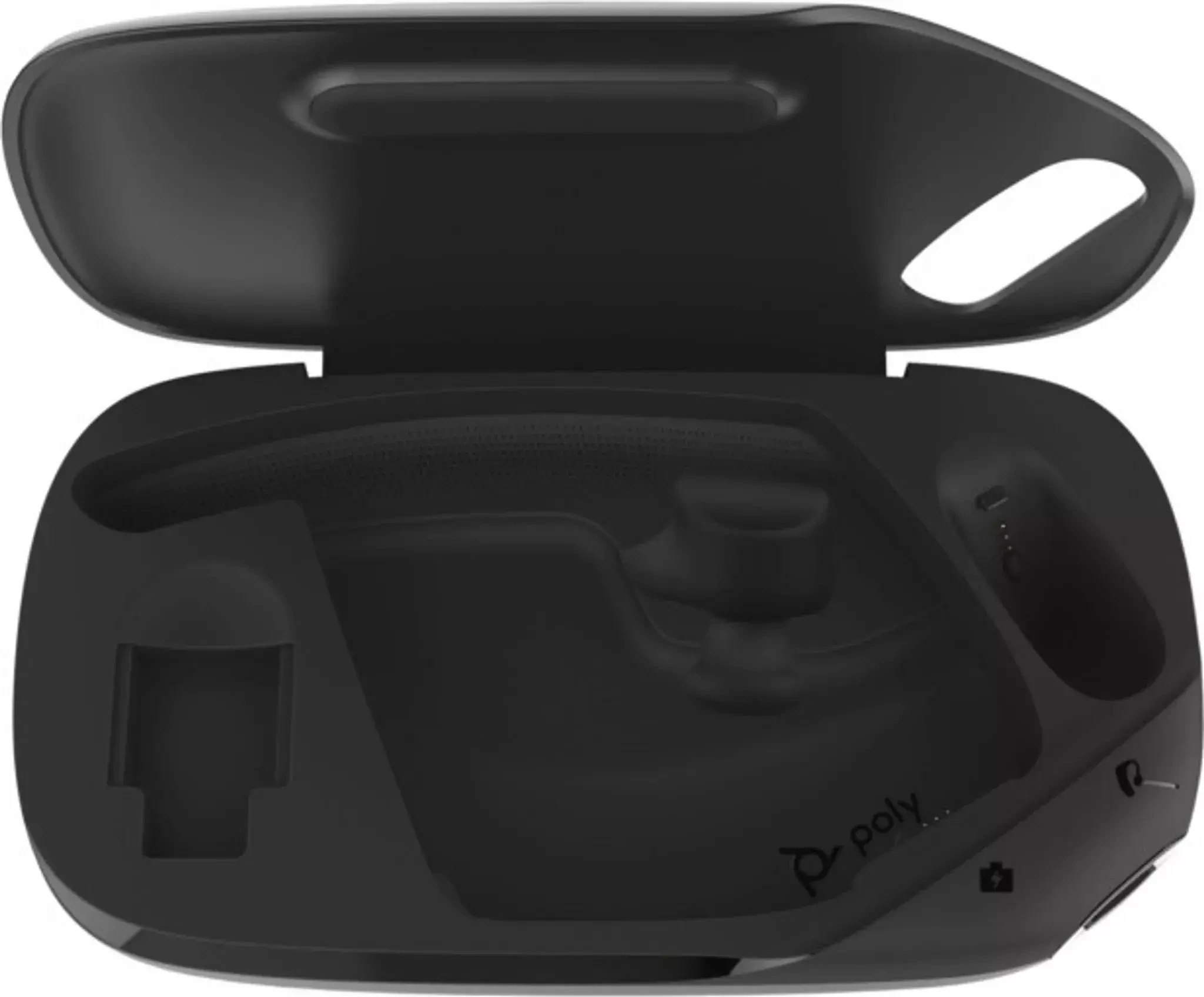 Kasë karikimi HP Poly Voyager Legend 50/30, e zezë
