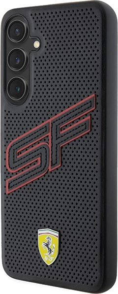 Mbështjellës Ferrari Big SF Perforated për Samsung Galaxy S24+, i zi