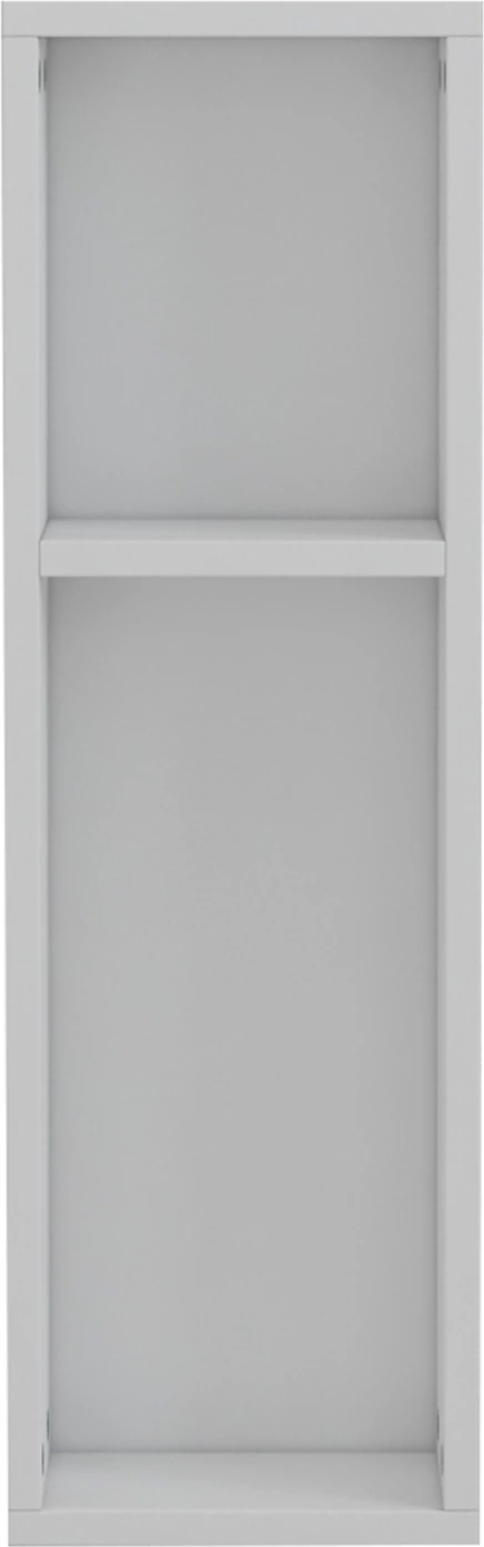 Komodinë muri BONEN FH8936.11 melaminë, ngjyrë e bardhë, 20x15x65H cm