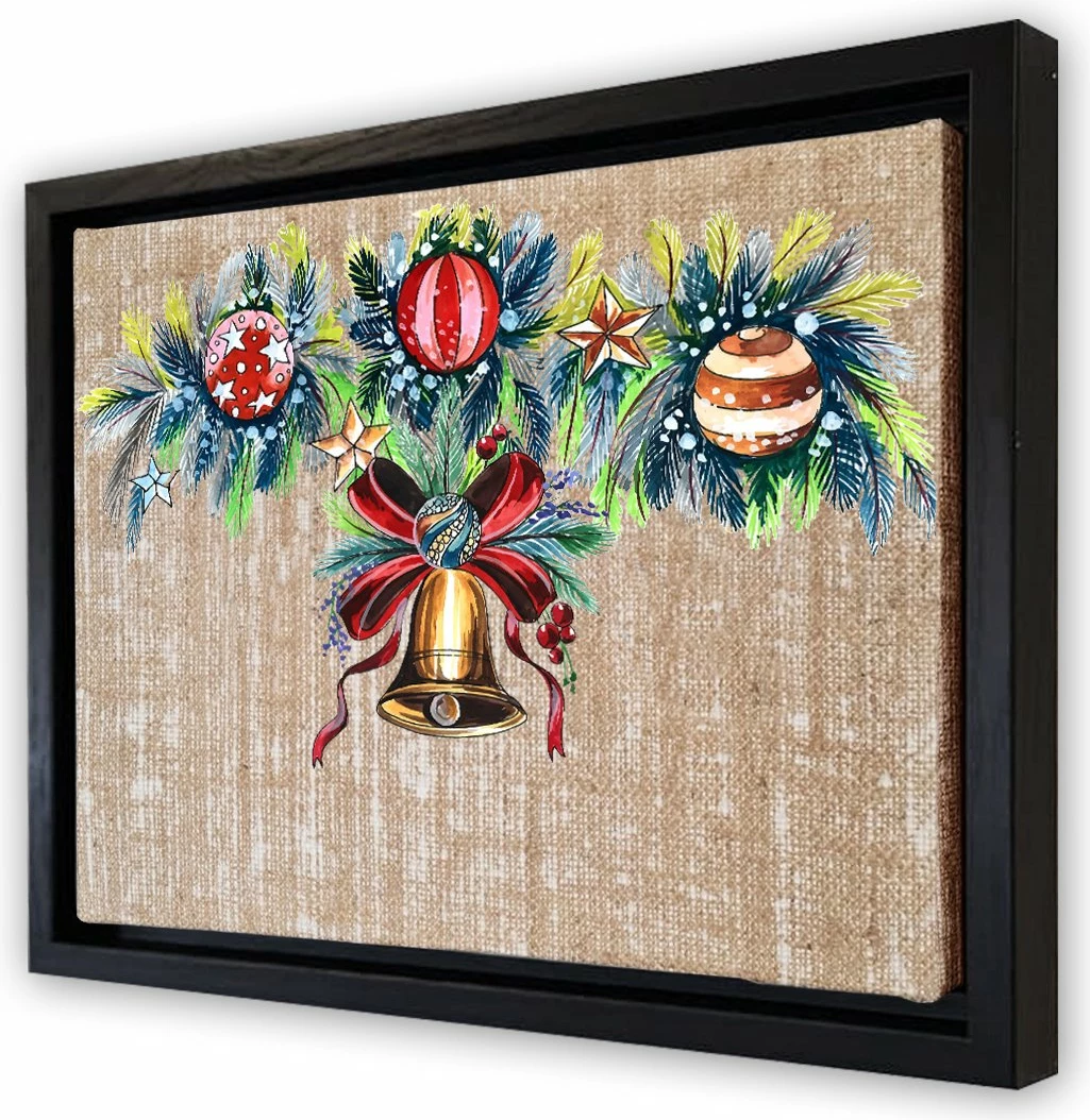 Pikturë dekorative në kanavacë me kornizë, shumëngjyrëshe, Wallity, LSJ100140_4666, 47x67cm